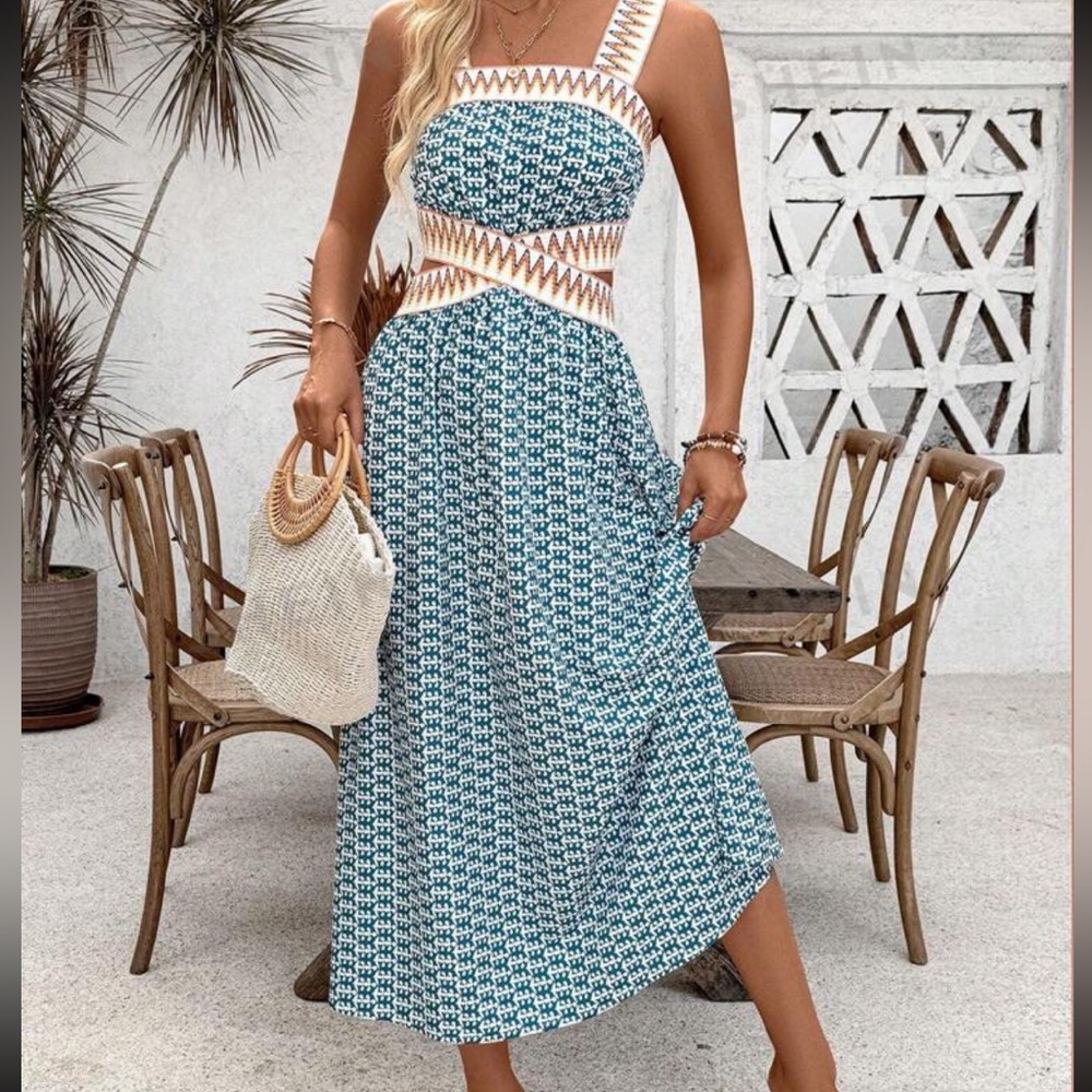 Cutout Summer Dress